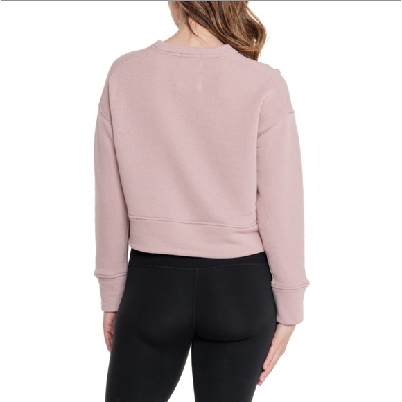 SmartWool Recycled Terry Cropped Sweatshirt - Merino Wool - Picture 3 of 8